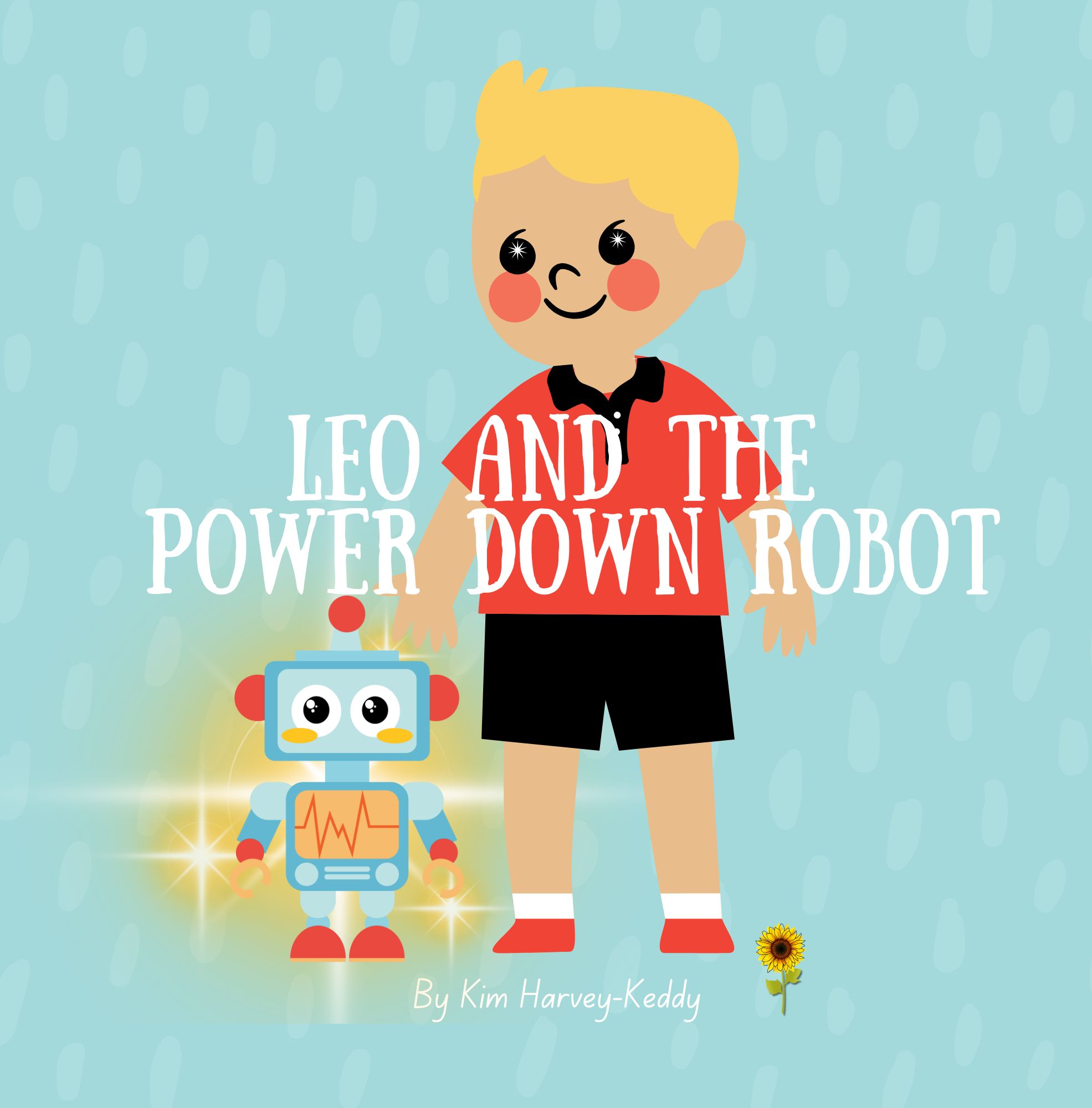 Leo and the Power Down Robot Front Cover